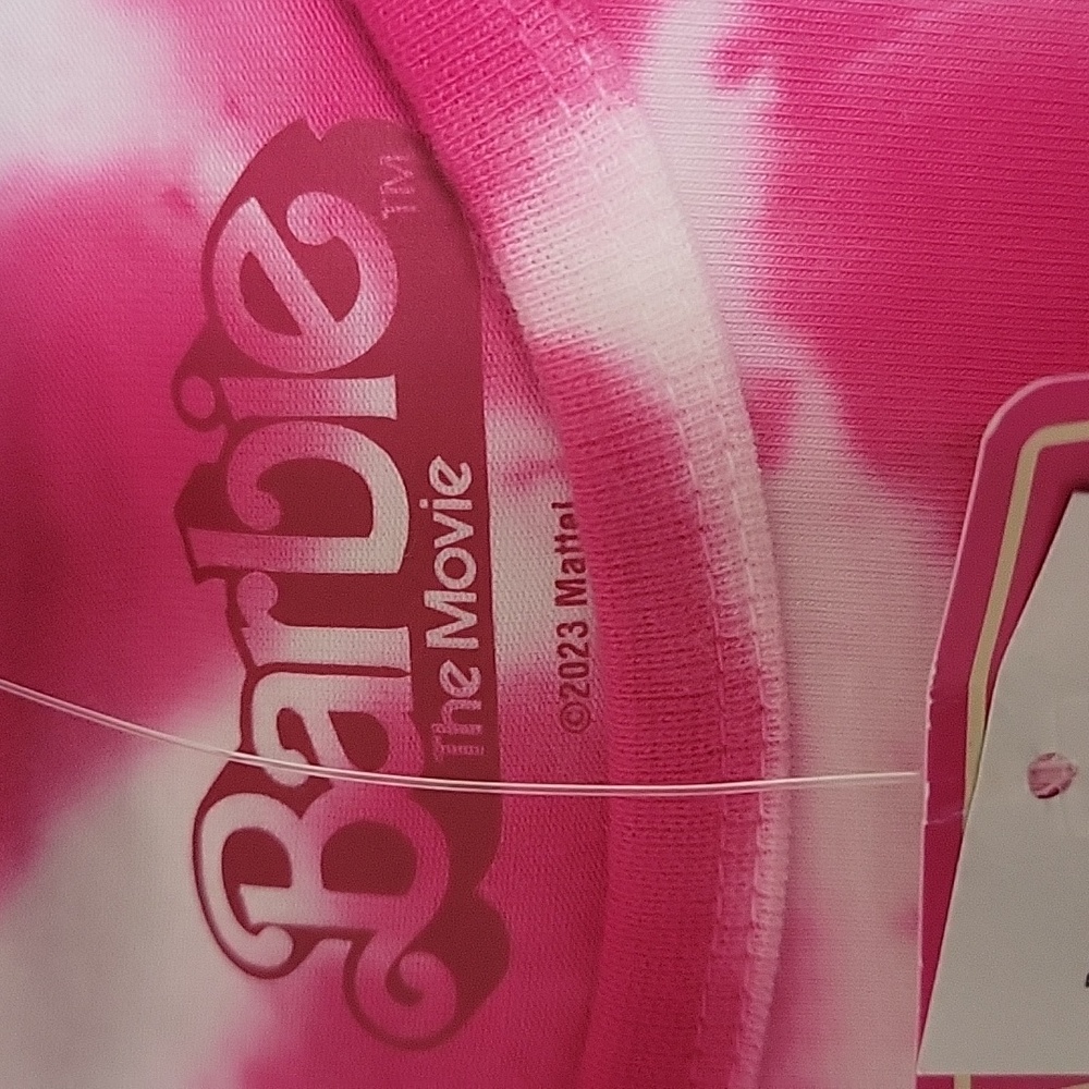 Barbie Logo Heart Tie-Dye Girls Baby T-Shirt 65th Anniversary 2023 - Picture 11 of 14
